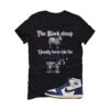 Jordan 1 Rare Air Deep Royal Blue Black T-Shirt (the black sheep usually turns into the GOAT!) DZ5485-100