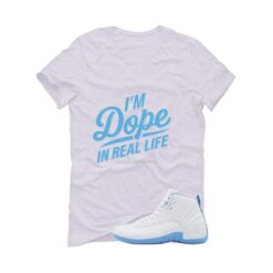Jordan 12 Melo White T-Shirt (DOPE) CT8013-112