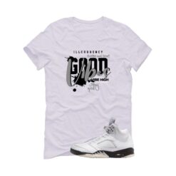Jordan 5 White Black White T-Shirt (Vibes) DD0587-110