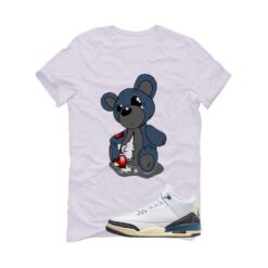 Jordan 3 OG SP Diffused Blue White T-Shirt (Big Teddy) HV8571-100