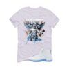 Jordan 12 Melo White T-Shirt (Money Moves) CT8013-112