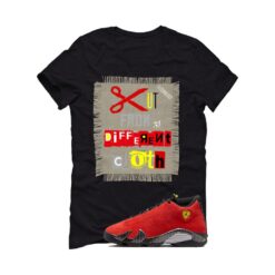 Jordan 14 Ferrari Black T-Shirt (Cut from a different cloth) IF5015-600