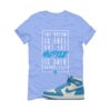 Jordan 1 High OG UNC Reimagined Carolina Blue T-Shirt (Dream is Free) DZ5485-402