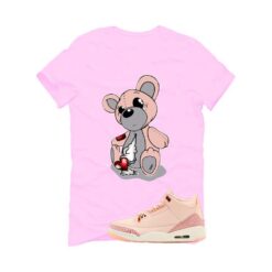 Jordan 3 Valentine’s Day Pink T-Shirt (Big Teddy) HJ0178-600