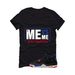 Jordan 4 Rare Air Black T-Shirt (Me Vs Me) FV5029-003