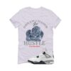 Jordan 4 White Cement White T-Shirt (Dream Chaser Angel) FV5029-100