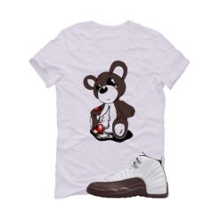 SoleFly x Air Jordan 12 Cafecito| White T-Shirt (Big Teddy) FZ5026-100