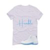 Jordan 12 Melo White T-Shirt (Stay Humble) CT8013-112