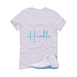 Jordan 12 Melo White T-Shirt (Stay Humble) CT8013-112
