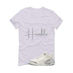 Jordan 3 WMNS Sail White T-Shirt (Stay Humble) CK9246-100