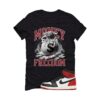 Jordan 1 High OG Black Toe Reimagined Black T-Shirt (Money Equals Freedom) DZ5485-106