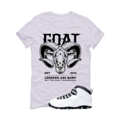 Jordan 10 OG Steel White T-Shirt (Legends Are Born) 130209-101