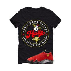 Jordan 14 Ferrari Black T-Shirt (Haters Catch Up) IF5015-600