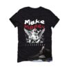 Jordan 5 Black Metallic Reimagined Black T-Shirt (Make Money) HF3975-001