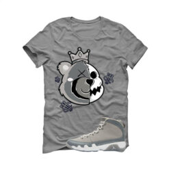 Jordan 9 Cool Grey Grey T-Shirt (HALF KING BEAR) HV4794-011