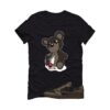 Travis Scott x Air Jordan 1 Low OG Velvet Brown Black T-Shirt (Teddy) DM7866-202