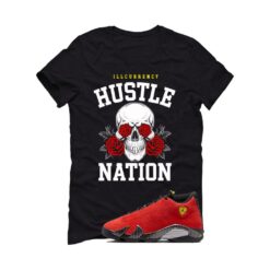 Jordan 14 Ferrari Black T-Shirt (Hustle Nation) IF5015-600