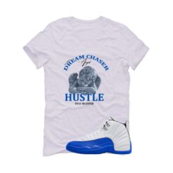 Jordan 12 Blueberry White T-Shirt (Dream Chaser Angel) CT8013-140
