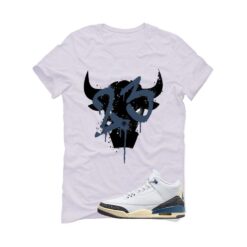 Jordan 3 OG SP Diffused Blue White T-Shirt (Shadow Bull) HV8571-100