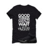 Jordan 3 Black Cat Black T-Shirt (Good Things) CT8532-001