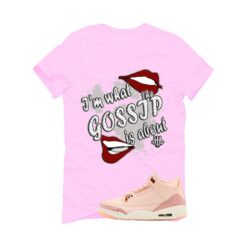 Jordan 3 Valentine’s Day Pink T-Shirt (Gossip) HJ0178-600