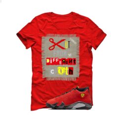 Jordan 14 Ferrari Red T-Shirt (Cut from a different cloth) IF5015-600