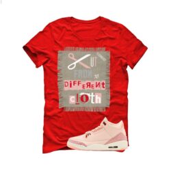 Jordan 3 Valentine’s Day Red T-Shirt (Cut from a different cloth) HJ0178-600