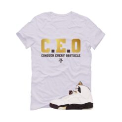 Jordan 5 Earth/Metallic Gold White T-Shirt (CEO) DD9336-200