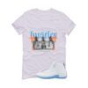 Jordan 12 Melo White T-Shirt (See No Evil Hustler) CT8013-112