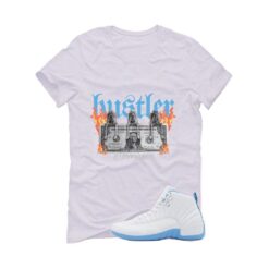 Jordan 12 Melo White T-Shirt (See No Evil Hustler) CT8013-112