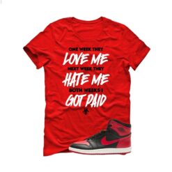 Jordan 1 High ’85 Bred Red T-Shirt (Paid) HV6674-067