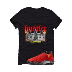 Jordan 14 Ferrari Black T-Shirt (See No Evil Hustler) IF5015-600