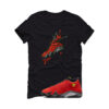 Jordan 14 Ferrari Black T-Shirt (Splash Shoe) IF5015-600