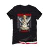 Jordan 11 Low Bred Black T-Shirt (Holy Child) FV5104-006