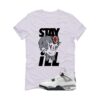 Jordan 4 White Cement White T-Shirt (ILL RICHIE) FV5029-100