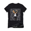Jordan 3 Black Cat Black T-Shirt (Stay ill Bear) CT8532-001