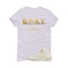 Jordan 12 WMNS Phantom White T-Shirt (GOAT STATUS) FD9101-007