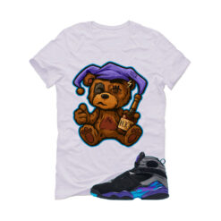Jordan 8 OG Aqua White T-Shirt (Henny Teddy) 305381-006