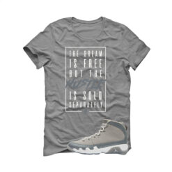 Jordan 9 Cool Grey Grey T-Shirt (DREAM IS FREE) HV4794-011