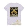 Jordan 12 WMNS Phantom White T-Shirt (Gold) FD9101-007