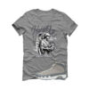 Jordan 9 Cool Grey Grey T-Shirt (Hustle More) HV4794-011