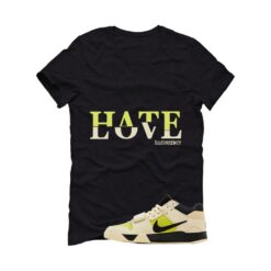 Travis Scott x Jordan Jumpman Jack Bright Cactus Black T-Shirt (Hate Love) FZ8117-102