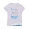Jordan 12 Melo White T-Shirt (Be Happy) CT8013-112