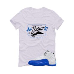 Jordan 12 Blueberry White T-Shirt (Born Original) CT8013-140