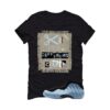 Air Foamposite One Psychic Blue Black T-Shirt (Cut from a different cloth) HJ6014-400