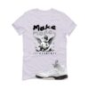 Jordan 5 White Black White T-Shirt (Make Money) DD0587-110