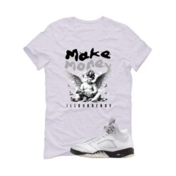Jordan 5 White Black White T-Shirt (Make Money) DD0587-110