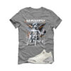 Jordan 3 WMNS Sail Grey T-Shirt (Money Moves) CK9246-100