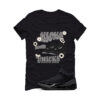 Jordan 3 Black Cat Black T-Shirt (KICKS BEFORE CHICKS) CT8532-001