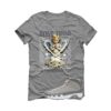 Jordan 9 Cool Grey Grey T-Shirt (Holy Child) HV4794-011
